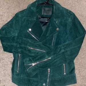 Blank NYC Suede Emerald Green Moro Jacket